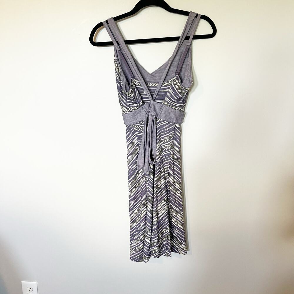 Smartwool Purple and White Midi Dress - Picture 11 of 11